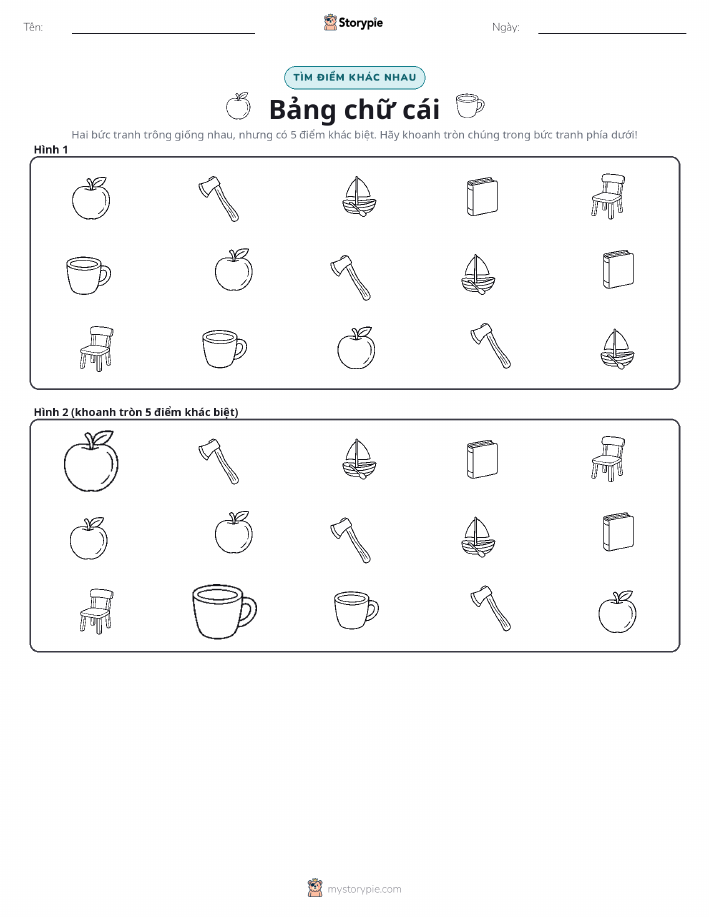 Tìm Sự Khác Biệt