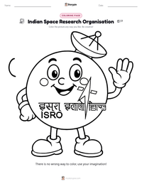 Indian Space Research Organisation printable worksheet preview