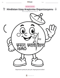 Hindistan Uzay Araştırma Organizasyonu yazdırılabilir çalışma sayfası önizlemesi