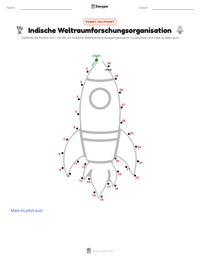 Indische Weltraumforschungsorganisation druckbare Arbeitsblatt Vorschau