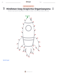 Hindistan Uzay Araştırma Organizasyonu yazdırılabilir çalışma sayfası önizlemesi