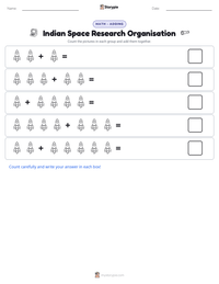 Indian Space Research Organisation printable worksheet preview