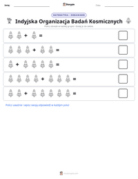 Podgląd drukowalnego arkusza ćwiczeń Indyjska Organizacja Badań Kosmicznych