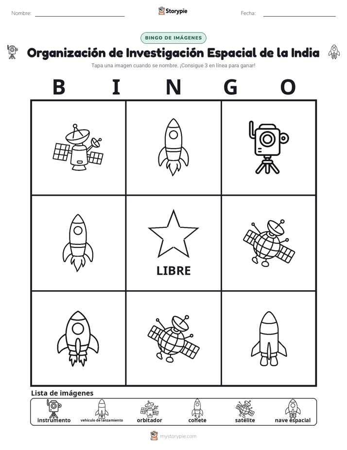 Bingo de Imágenes