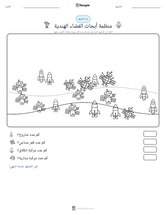 مشهد العد