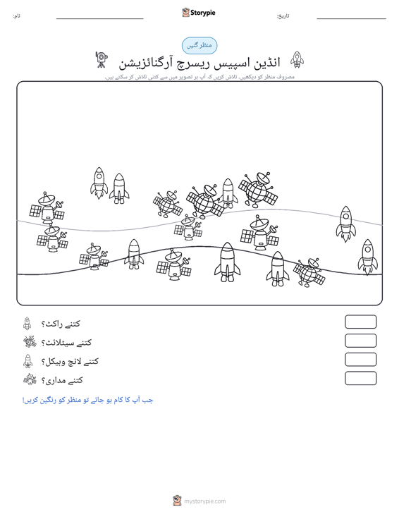 گنتی کا منظر