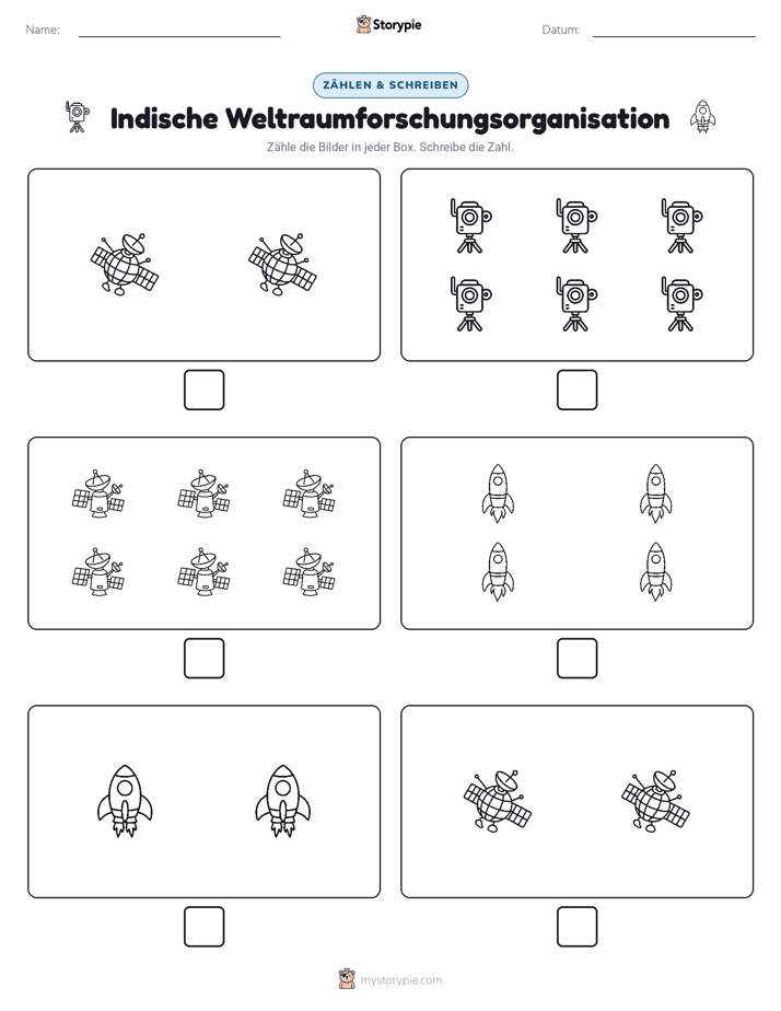 Zählen & Schreiben