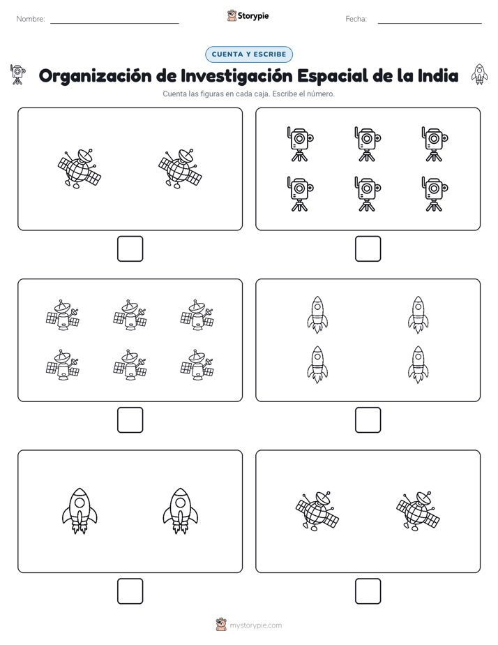 Cuenta y Escribe