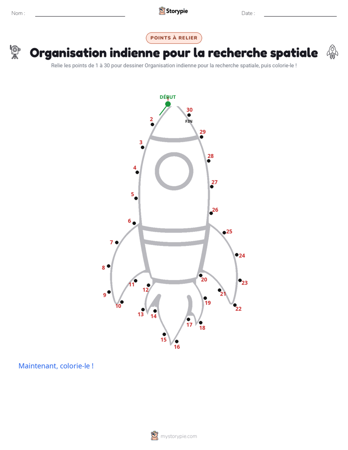 Relie les points