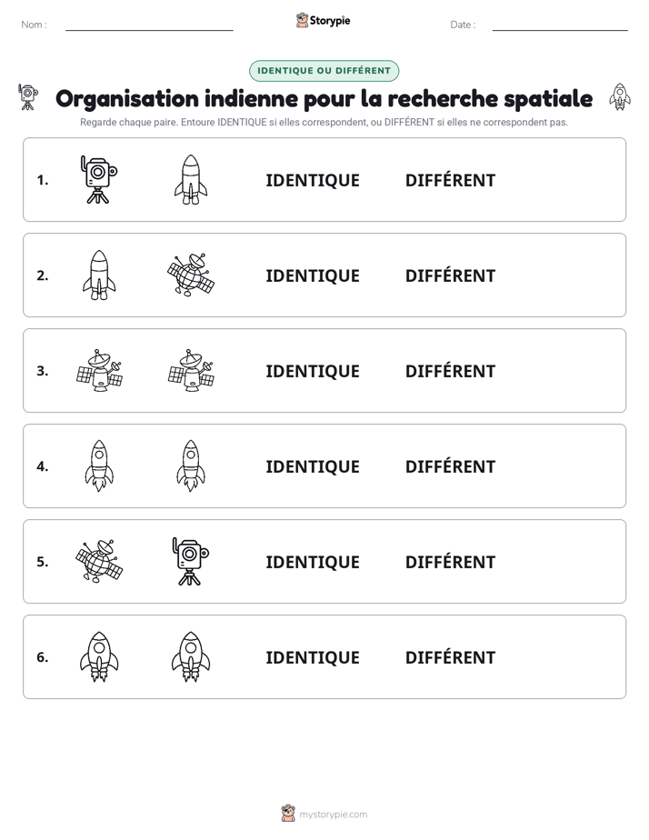Identique ou Différent
