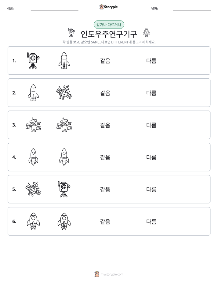 같은 것 또는 다른 것