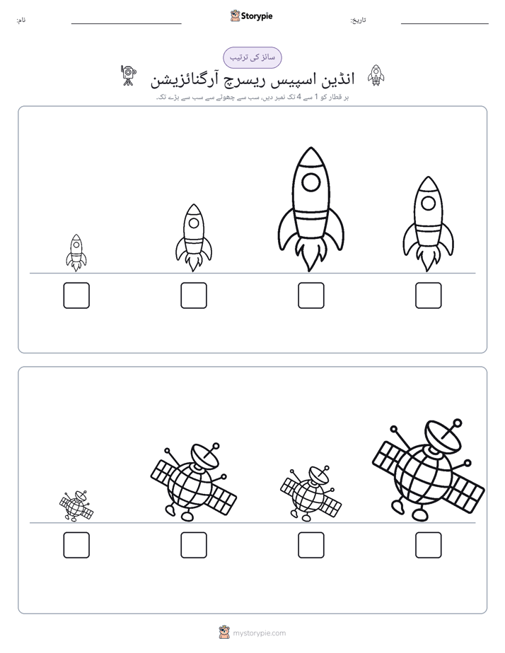 سائز کی ترتیب