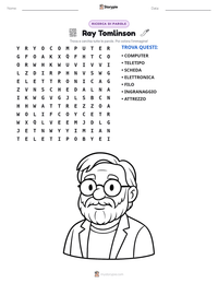Anteprima della scheda stampabile di Ray Tomlinson