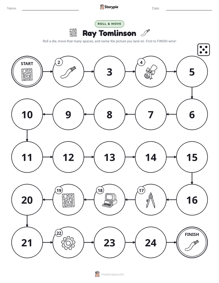 Roll & Move Game