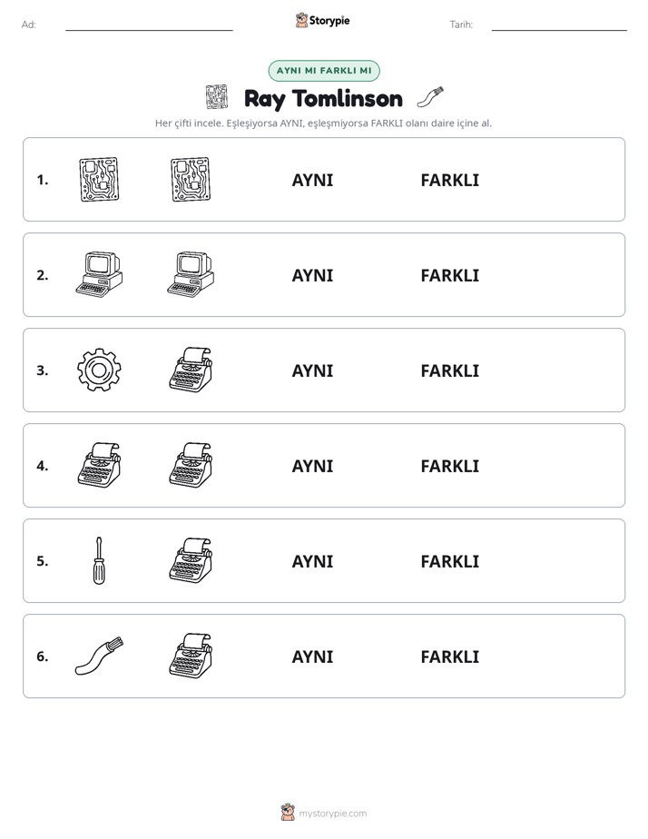 Aynı mı Farklı mı