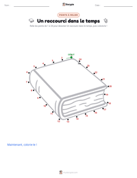 Aperçu de la feuille de travail imprimable Un raccourci dans le temps (roman)