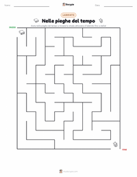 Anteprima della scheda stampabile di Nelle pieghe del tempo (romanzo)