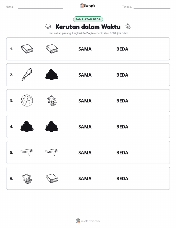 Sama atau Berbeda