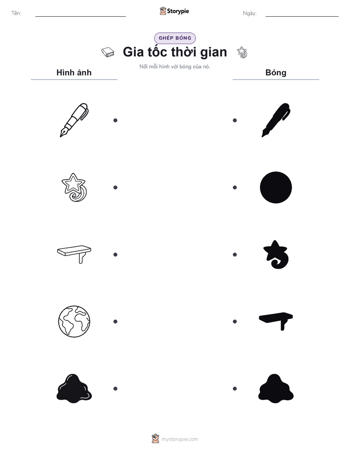 Ghép Hình Bóng