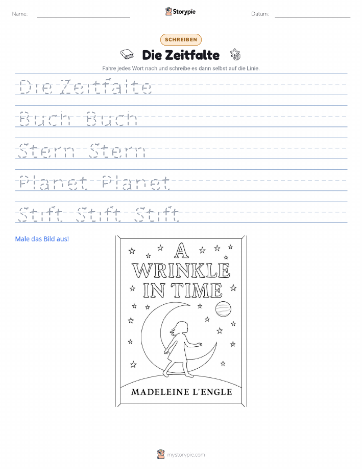 Schreibübung