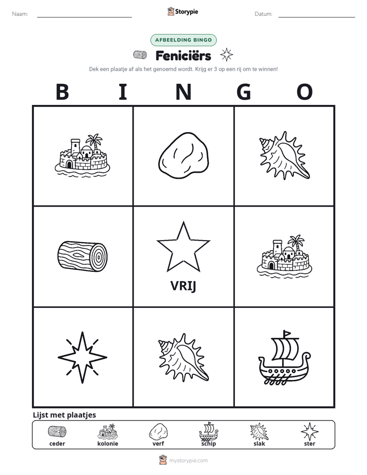 Afbeelding Bingo