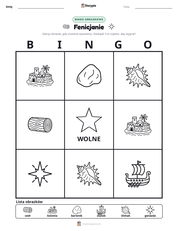 Bingo obrazkowe
