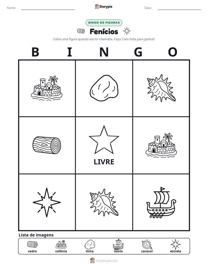 Bingo de Imagens