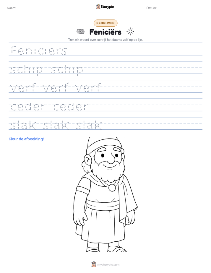 Schrijf Oefening