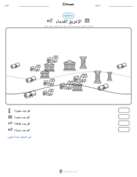 معاينة ورقة العمل القابلة للطباعة الإغريق القدماء