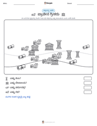 ಪ್ರಾಚೀನ ಗ್ರೀಕರು ಮುದ್ರಣೀಯ ಕಾರ್ಯಪತ್ರದ ಪೂರ್ವದೃಶ್ಯ