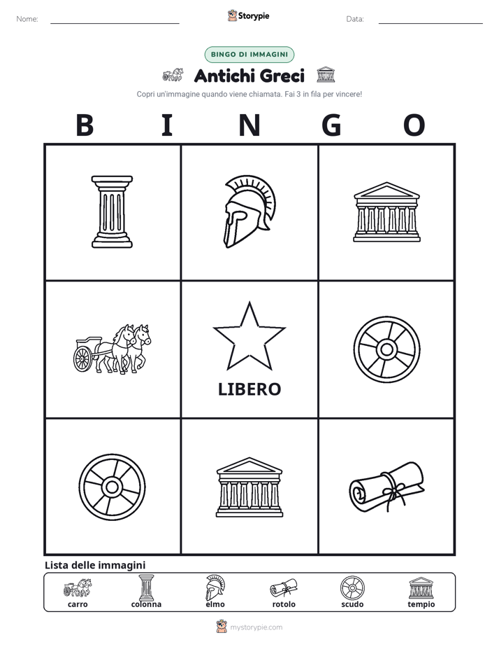 Bingo delle Immagini