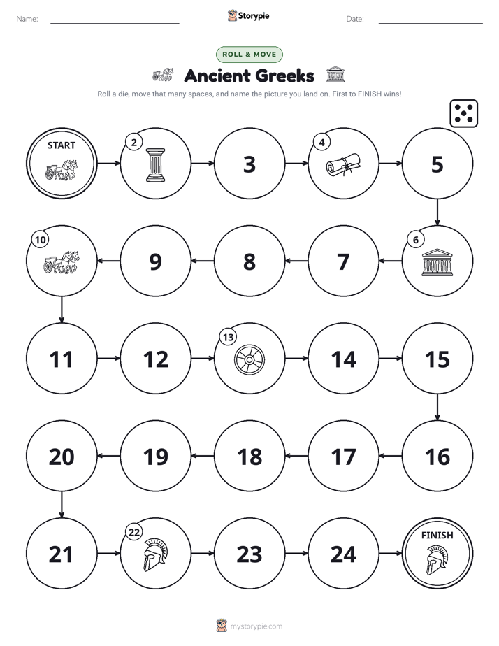 Roll & Move Game