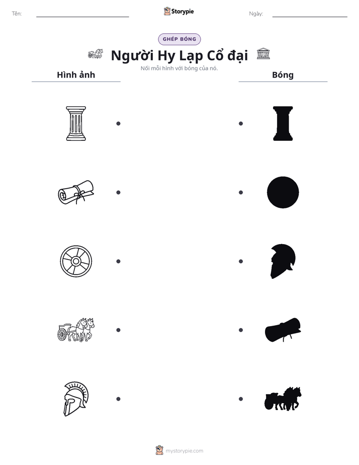 Ghép Hình Bóng