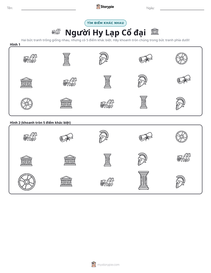 Tìm Sự Khác Biệt