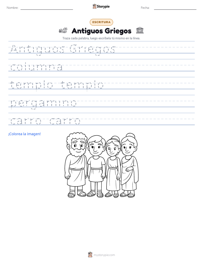 Práctica de Escritura
