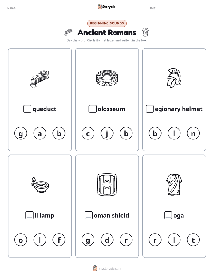 Beginning Sounds