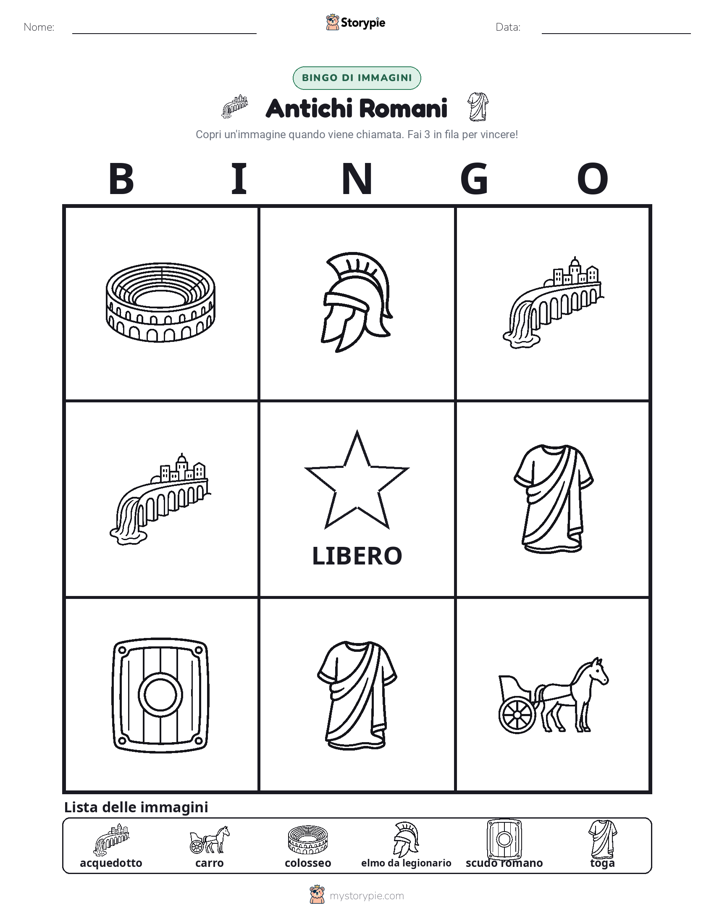 Bingo delle Immagini