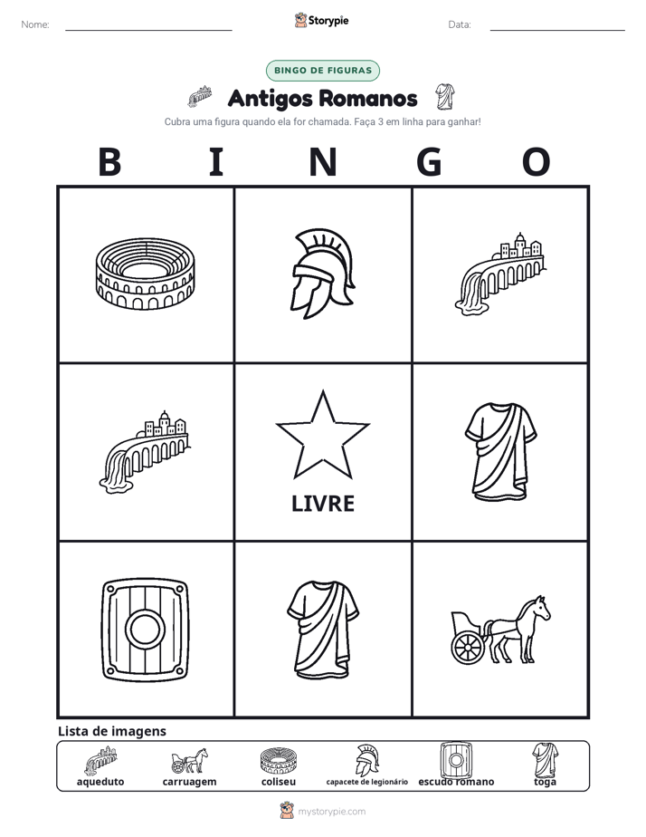 Bingo de Imagens