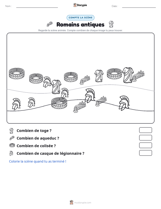 Scène de Comptage