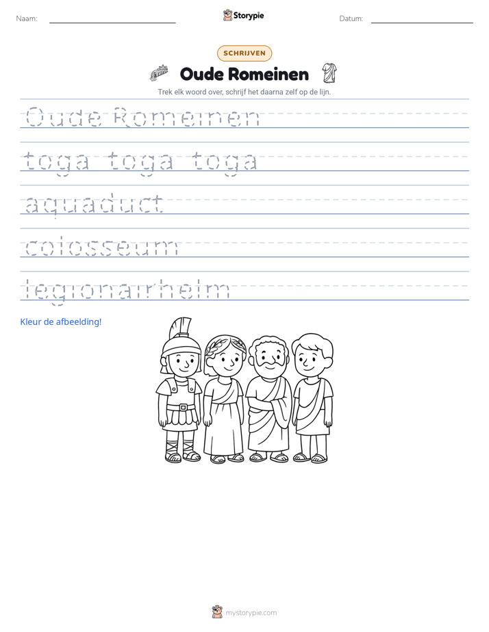 Schrijf Oefening