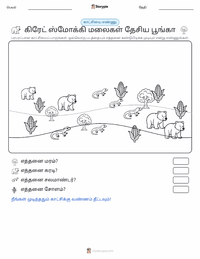 கிரேட் ஸ்மோக்கி மலைகள் தேசிய பூங்கா அச்சிடக்கூடிய வேலைப்பதிவின் முன்னோட்டம்