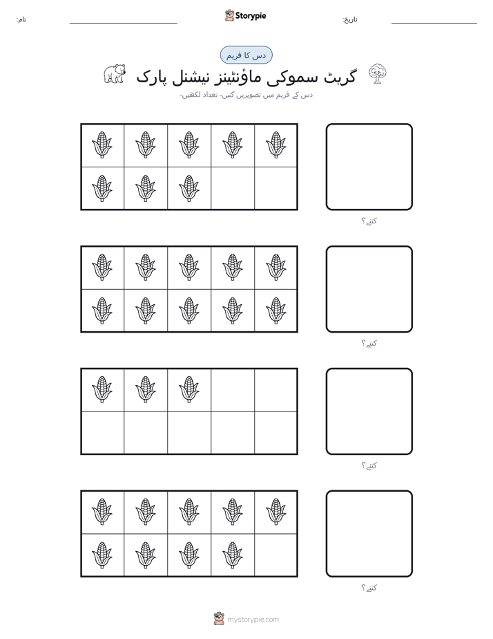 دس کا فریم
