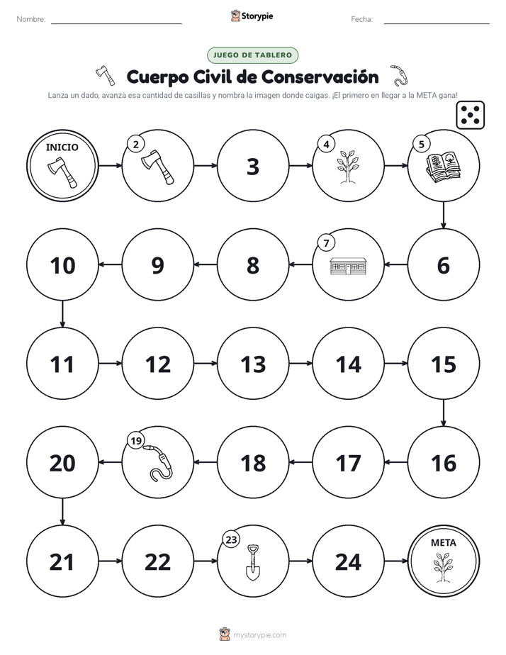 Juego de Rueda y Avanza