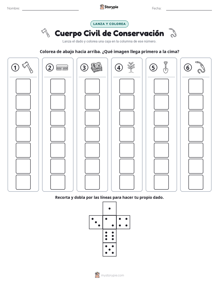 Rueda y Colorea