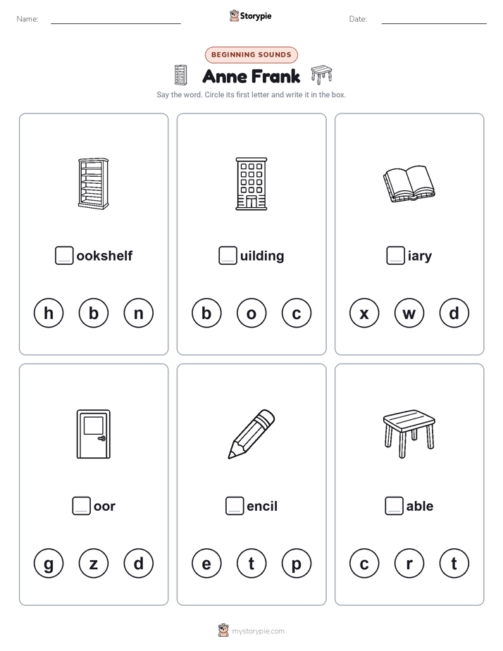 Beginning Sounds