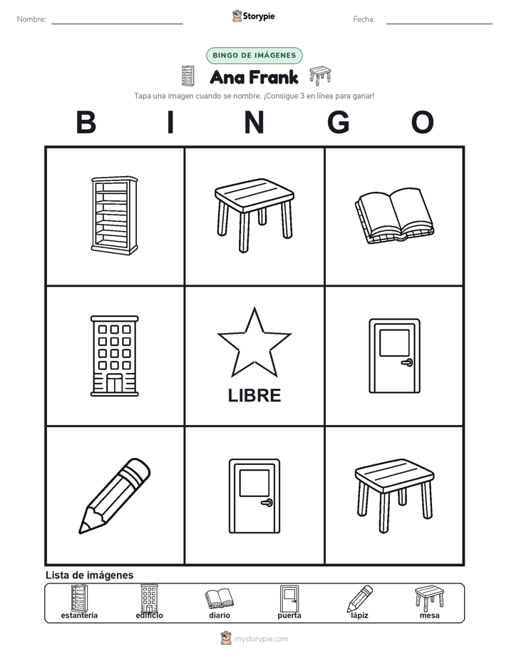 Bingo de Imágenes