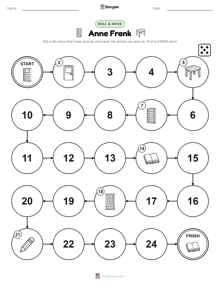 Roll & Move Game