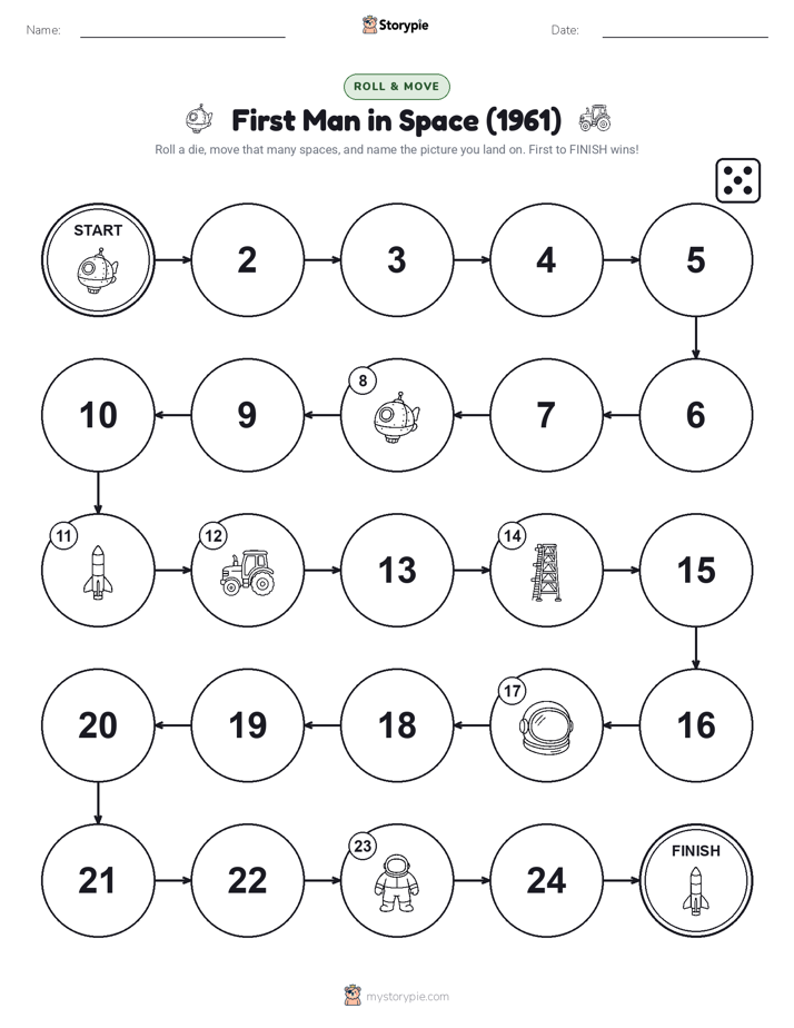 Roll & Move Game