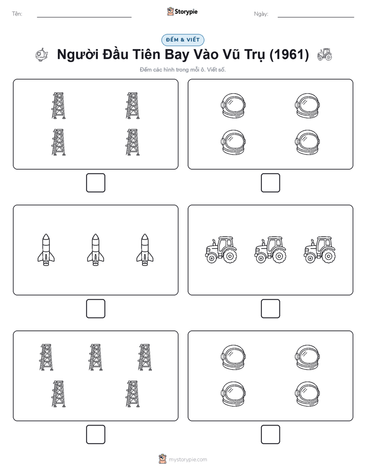Đếm & Viết