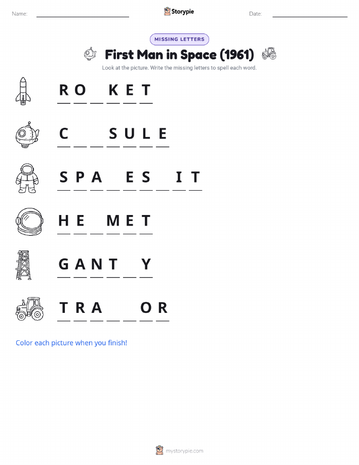 Missing Letters